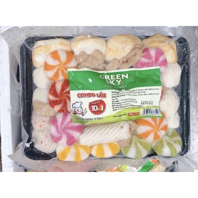 viên thả lẩu 500gr