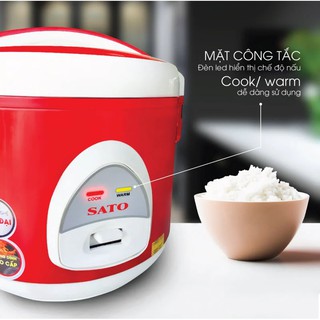 Nồi cơm điện Sato S12-25C - 1.2L