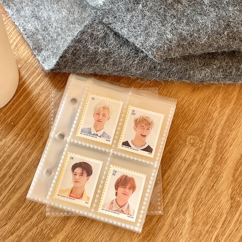 Album Đựng Ảnh 3 Inch Bằng Kim Loại Họa Tiết Ngôi Sao Xinh Xắn