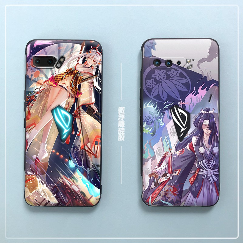 Ốp Điện Thoại Hình Anime Cho Asus Rog3 Onmyoji Touch Jade Algae Asus Rog3