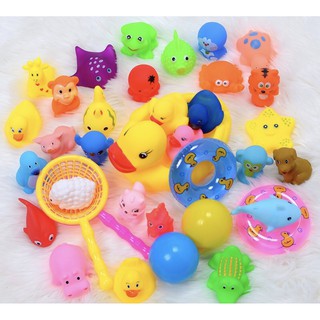 Thú thả bồn tắm cho bé (set 13 con)