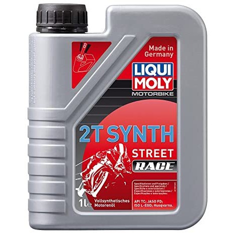 Nhớt 2 thì LIQUI MOLY MOTORBIKE 2T SYNTH STREET RACE 1L