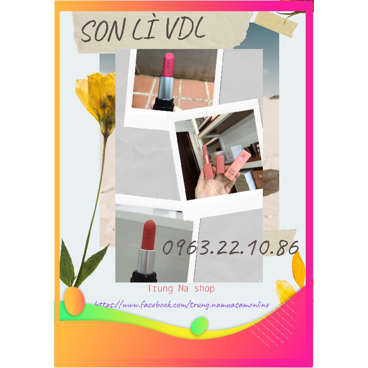 Son lì thỏi VDL chống nắng SPF10