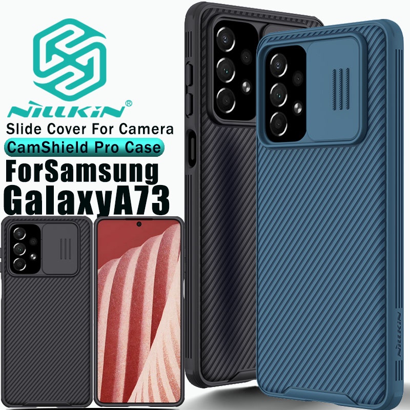 Ốp Điện Thoại Nillkin Bằng Pc Cứng Có Nắp Trượt Bảo Vệ Camera Cho Samsung Galaxy A73 5G