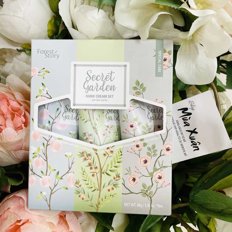 Set dưỡng da tay Forest Story Secret Garden, 3 x 68g | BigBuy360 - bigbuy360.vn