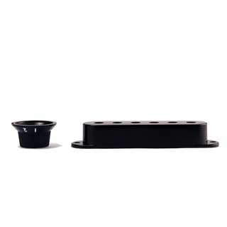 💖Bộ 3 Guitar Pickup Cover Volume Tone Knobs Tip Set, Đen