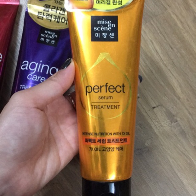 Tuýp kem hấp tóc lạnh Mise en Scene 180ml