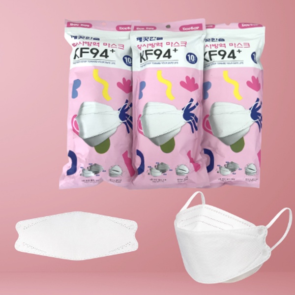 Khẩu Trang 4D KF94 Bee Bee , Khẩu Trang Y Tế 4 Lớp Kháng Khuẩn Tiêu Chuẩn Xuất Hàn Quốc
