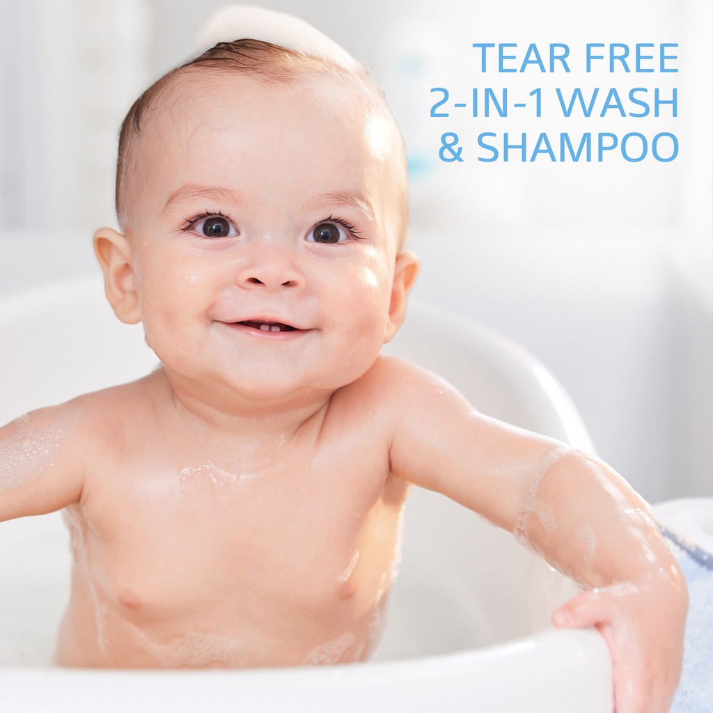 Sữa tắm gội toàn thân dành cho bé Cetaphil Baby Wash & Shampoo ( 399ml )