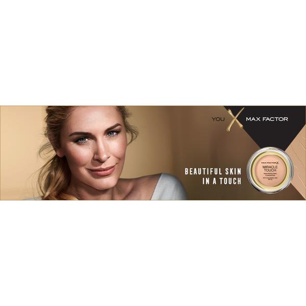 [Mã FMCGM50 - 8% đơn 250K] Paris France Beauty - Phấn Nền Mịn Da Max Factor X Miracle Touch Skin Smoothing 11.5g