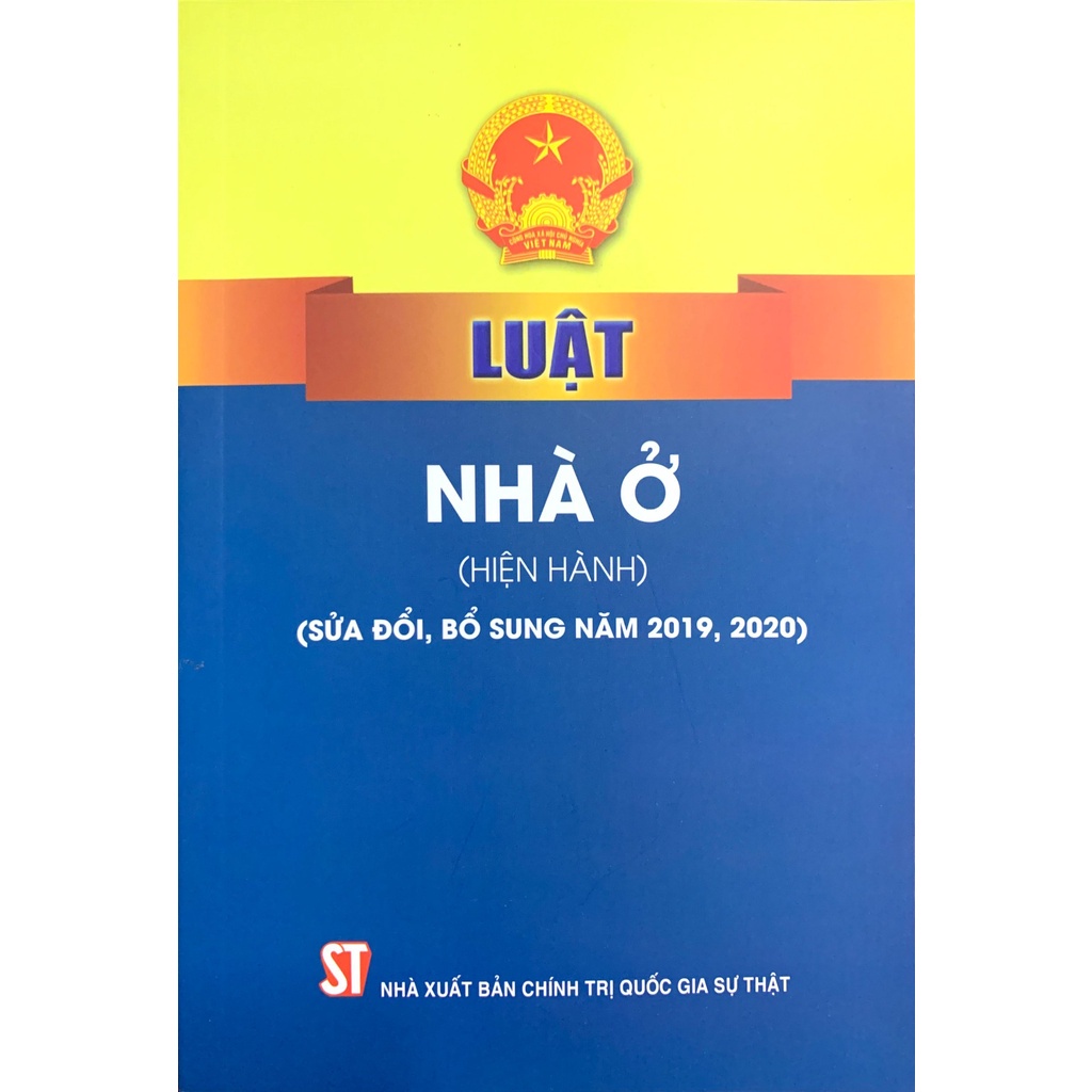 Luật Nhà ở (hiện hành) (sửa đổi, bổ sung năm 2019, 2020)