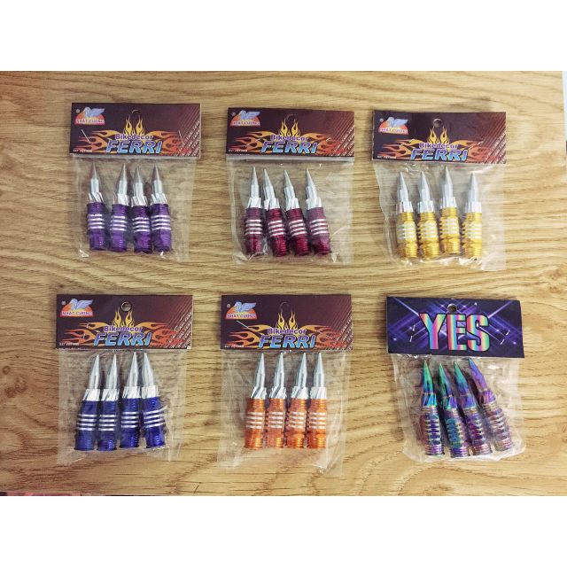 Đầu đạn trang trí lắp chân phanh xe máy xe điện