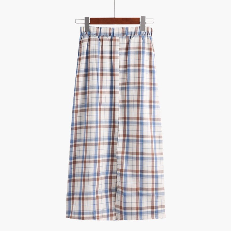 Chân Váy Chữ A Eo Cao Co Giãn Hoa Văn Kẻ Ô Dễ Phối Đồ Thời Trang | BigBuy360 - bigbuy360.vn