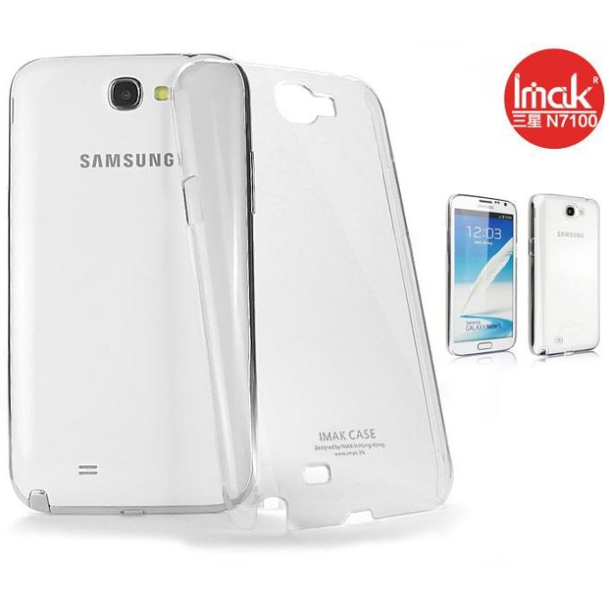 Ốp lưng trong suốt Galaxy Note 2 chính hãng IMAK phủ nano