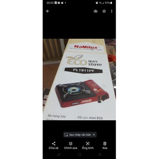 Bếp gas du lịch Namilux 2S