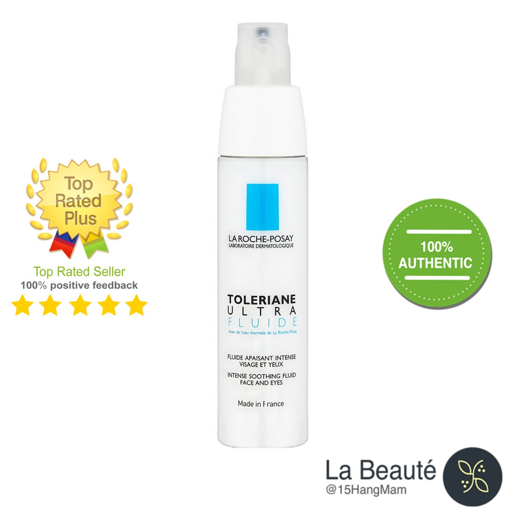 La Roche-Posay Toleriane Ultra Fluide - Kem Dưỡng Dịu Da, Giảm Kích Ứng Tức Thì 40ml