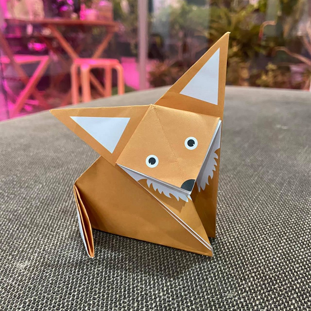 Bộ giấy xếp hình thủ công Origami Mideer