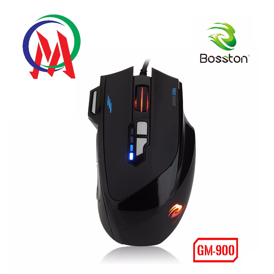 [Mã 267ELSALE hoàn 7% đơn 300K] Chuột Bosston GM900