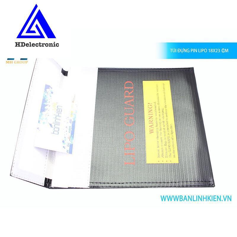 [VH] Túi Đựng Pin Lipo 18x23CM zin [VH]