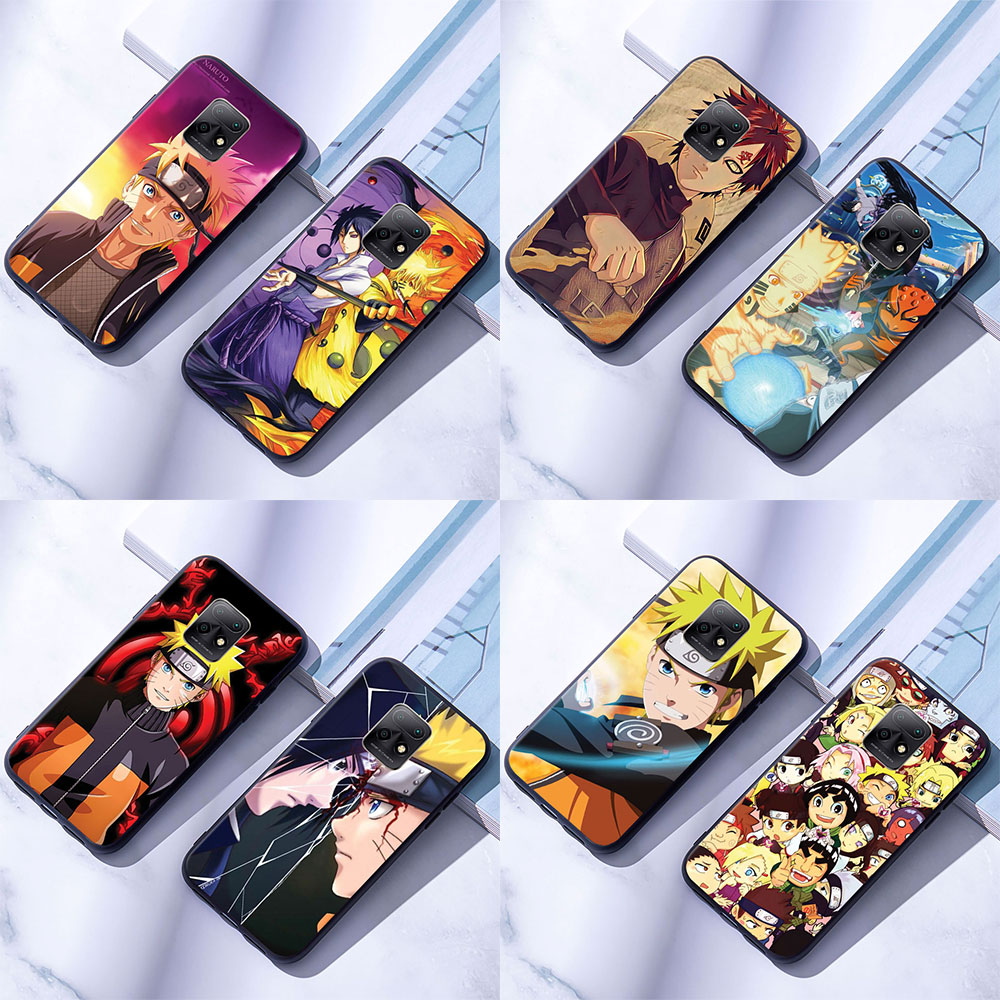 Ốp lưng TPU mềm Xiaomi Redmi 9 9A 9C Note 9 9S Pro Max Naruto 7