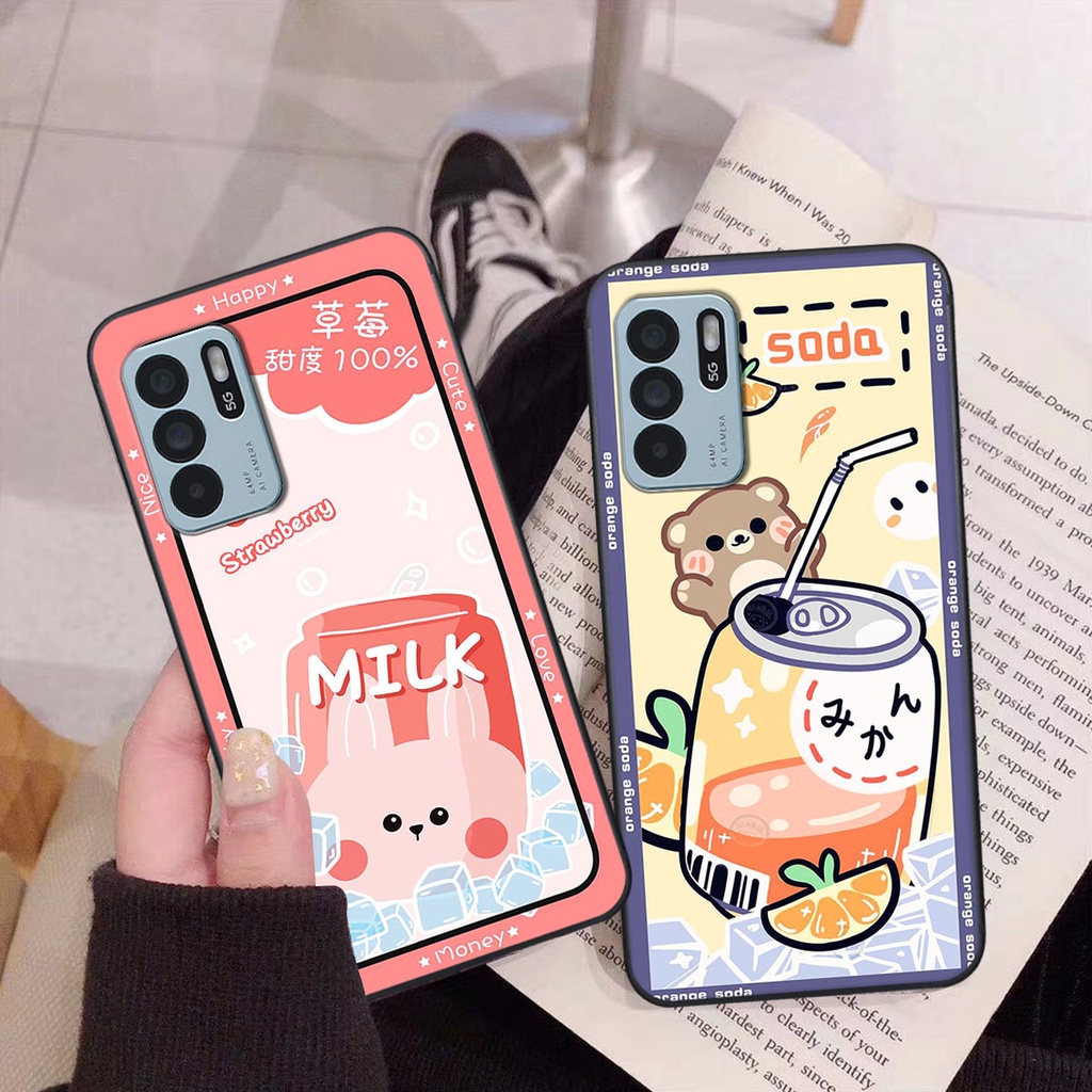 Ốp lưng Oppo RENO 6Z 5G thời trang, gấu bear, kaws - BỀN - ĐẸP -BAO GIÁ TOÀN THỊ TRƯỜNG