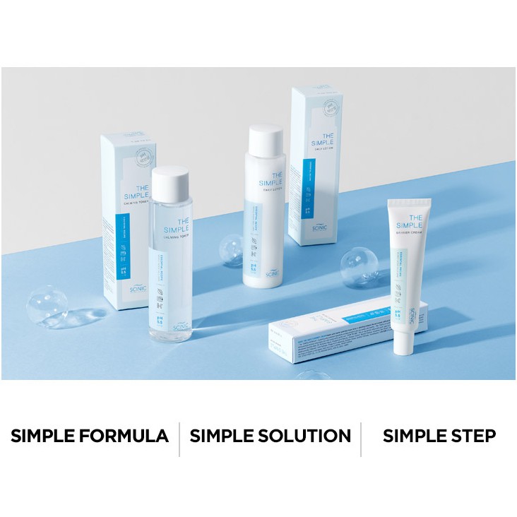 Lotion dưỡng da hàng ngày SCINIC The Simple 145ml