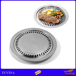 Vỉ Nướng Inox - Nướng Được Trên Bếp Hồng Ngoại, Bếp Điện, Bếp Than, Bếp Ga, Bếp Cồn - Khay Nướng Thịt