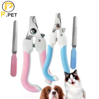 Bộ Kìm Cắt & Dũa Móng Cho Chó Mèo, Thú Cưng - Kìm bấm móng cho chó mèo - P.Petshop