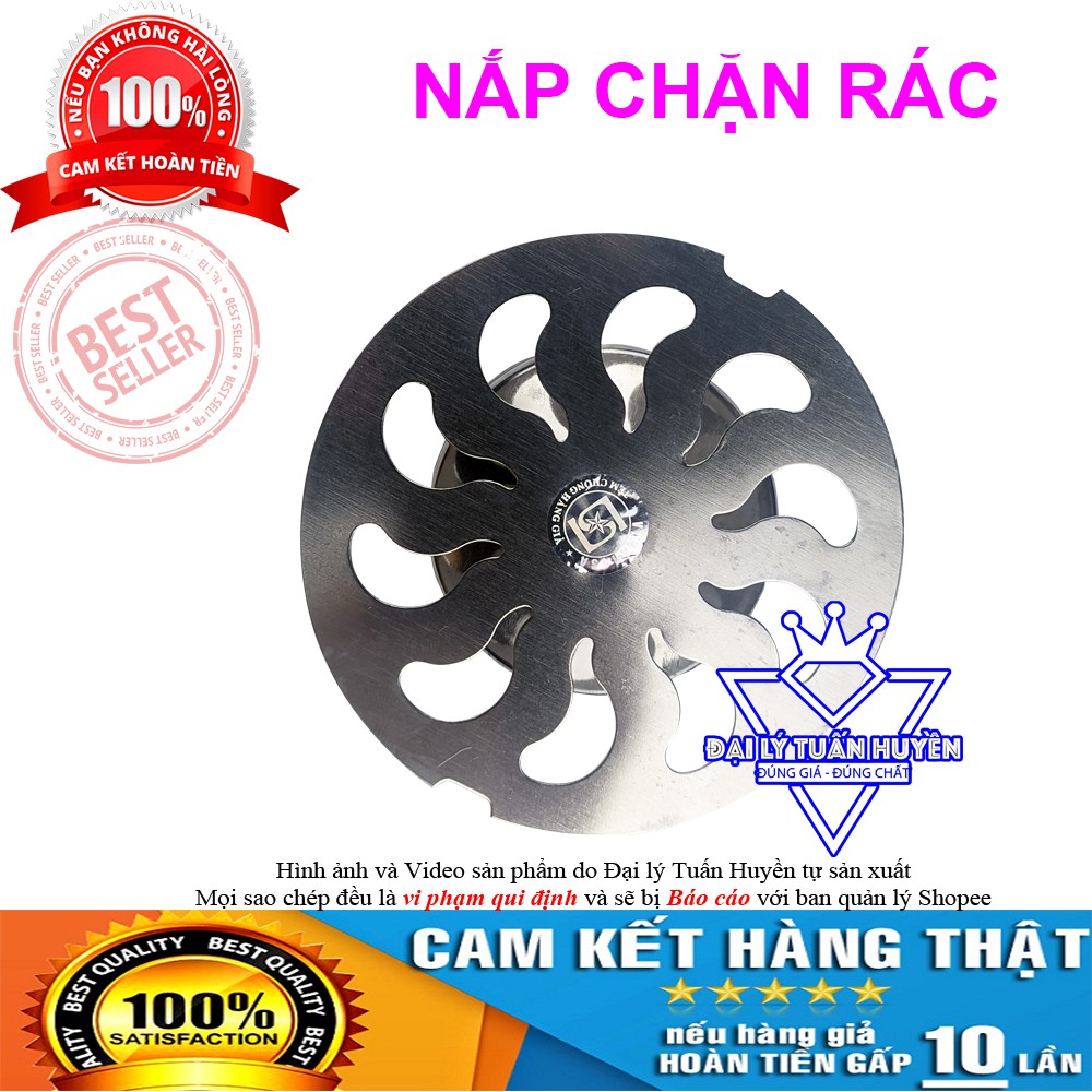 Hộp Ga chặn rác thoát sàn khử mùi phòng tắm – 100% INOX cao cấp