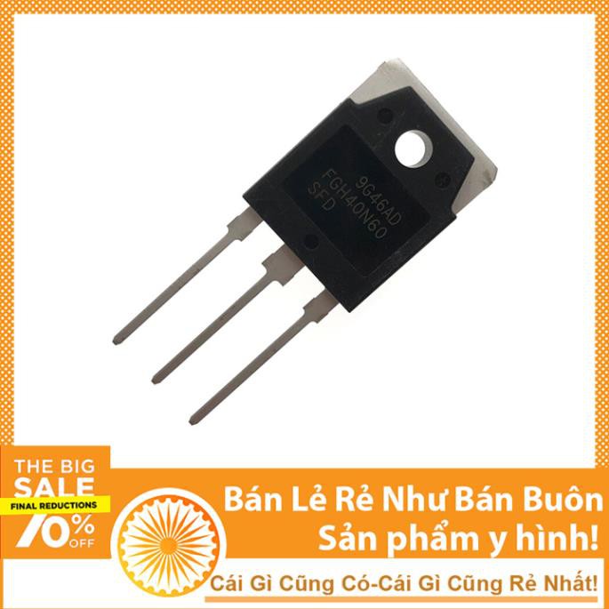 Transistor G40N60 40A 600V