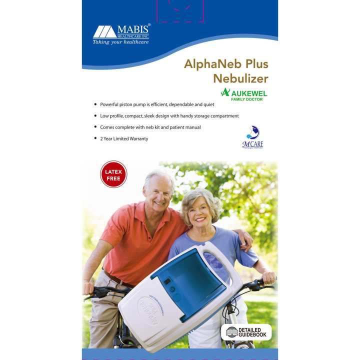 Máy Hút Dịch/Xông Khí Dung Cho Trẻ Em Và Người Lớn AlphaNeb Plus - Mabis |Xông Hút Dịch, Đa Năng