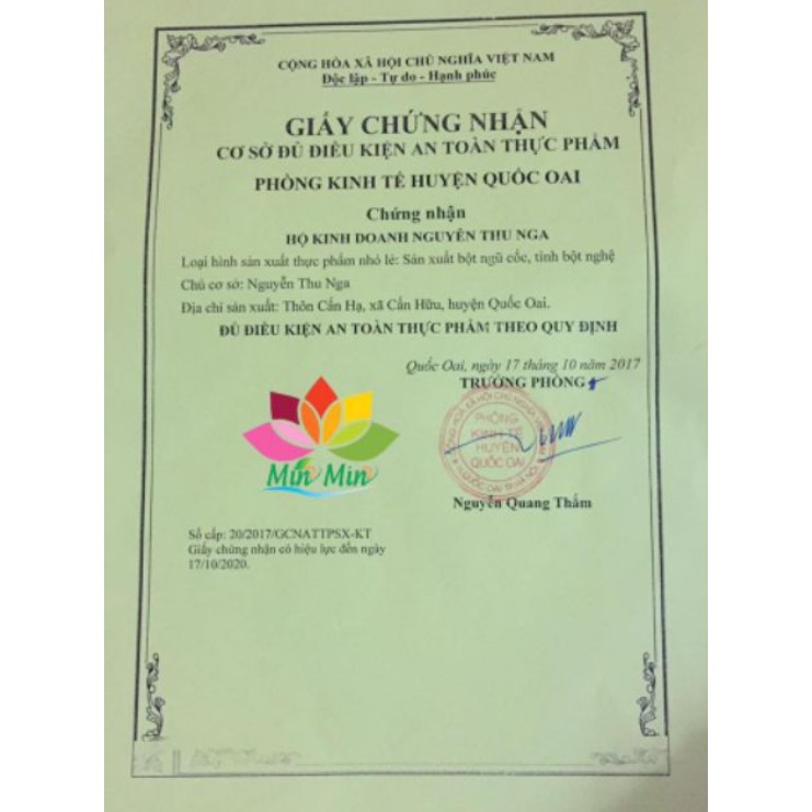 Ngũ cốc Lợi Sữa 29 hạt cao cấp Min Min mẫu mới - ngũ cốc chính hãng - ngũ cốc dinh dưỡng cho bà bầu | Thế Giới Skin Care