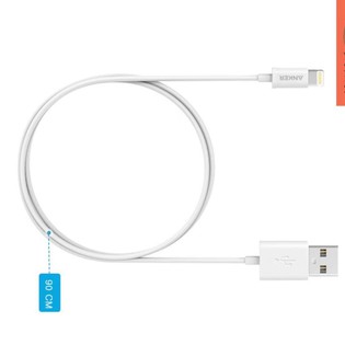 Dâp cáp Anker Cable chuẩn MFI sạc điên thoại iPhone nhanh Siêu bền