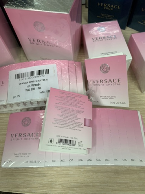Nước hoa vials nữ versace bright 1ml