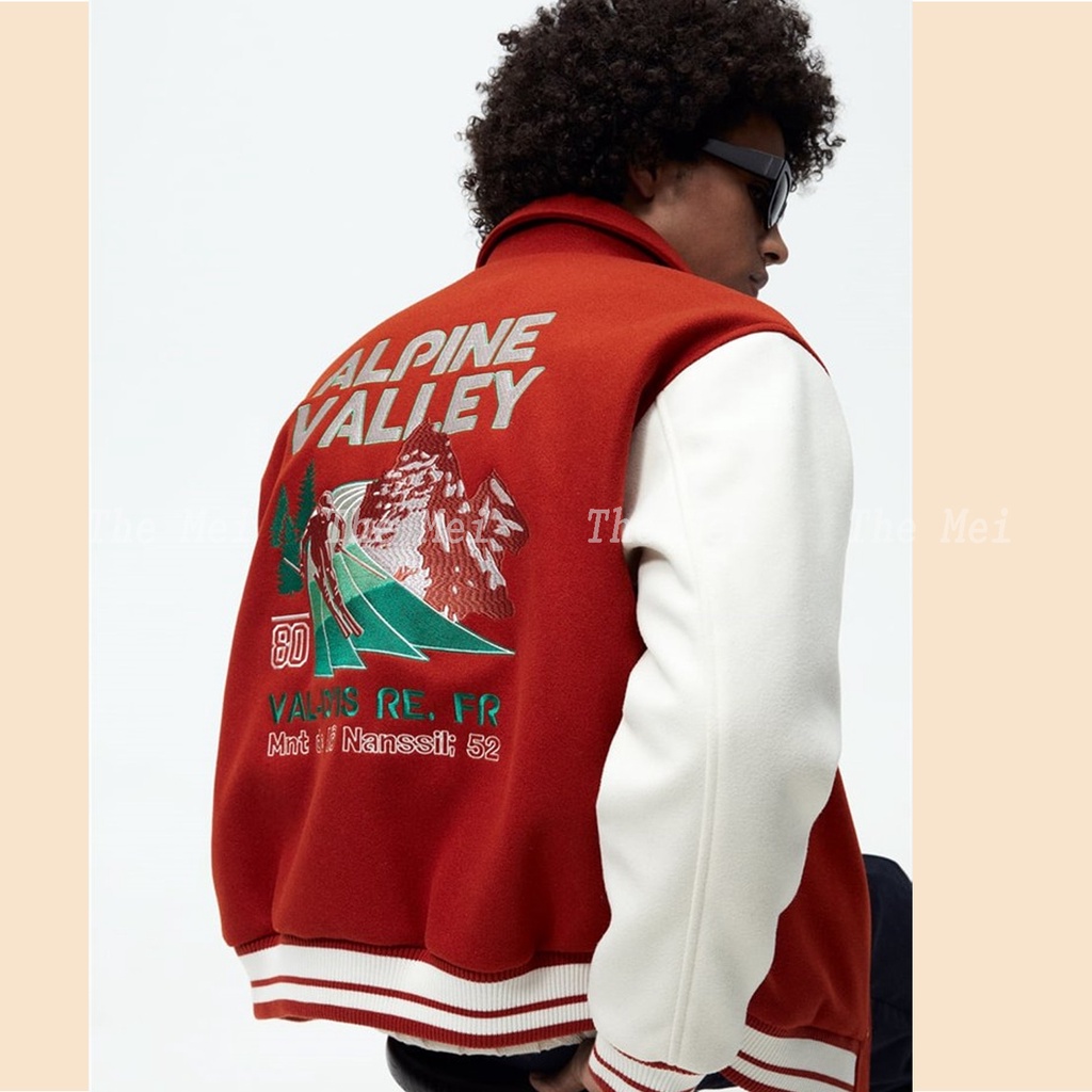 ORDER - Áo khoác bóng chày - Varsity jackets - ZR2022 - Áo khoác cho cả nam và nữ - Hàng chuẩn - The Mei