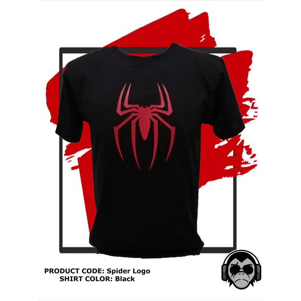 Mẫu áo thun SPIDER MAN LOGO marvel character inspired shirt cực ngầu siêu chất