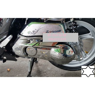 ốp lốc máy xe JANUS mạ crom