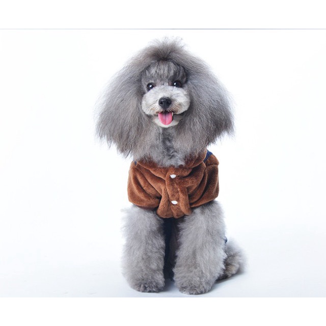 Bộ Jean Yếm Gấu cho chó mèo