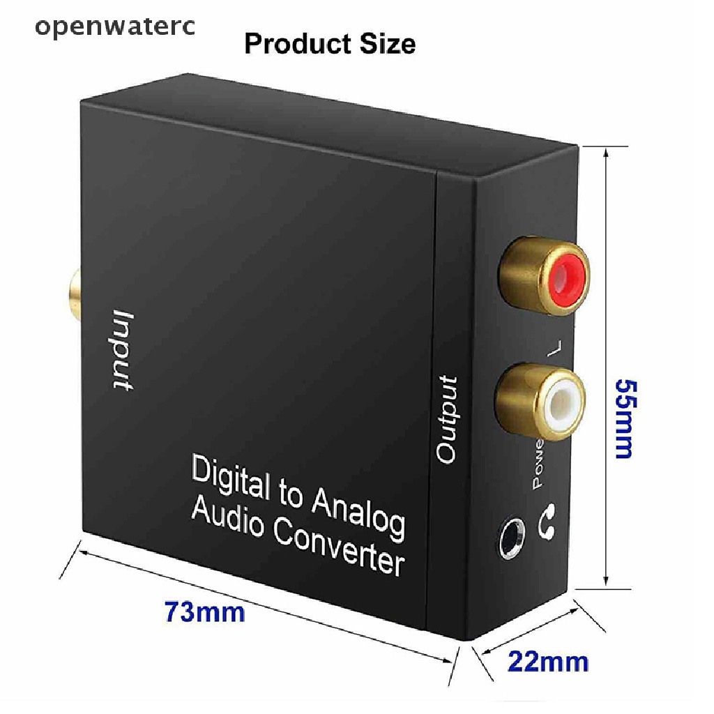 Bộ Chuyển Đổi Âm Thanh Toslink Digital Sang Ana