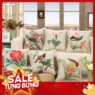 Vỏ gối Sắc hoa xuân