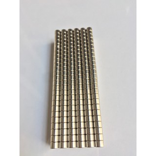Nam Châm Trắng 6x5mm ( Từ Tính Hút Cực Mạnh ), Nam Châm Đất Hiếm NdFeB