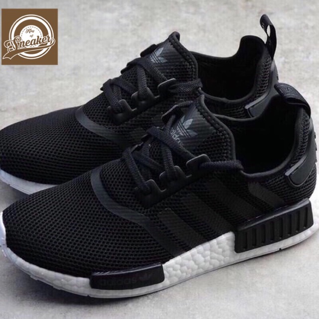 Xả XẢ | Bán Chạy | Giầy thể thao NMD human đen đế trắng thời trang nam nữ KHO Xịn Nhẩt NEW ✔️ * . ｡ '