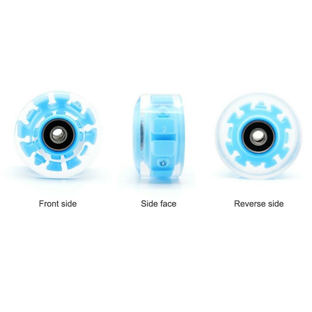 JARRED Bánh Xe Gắn Đèn LED Phát Sáng Cho Ván Trượt