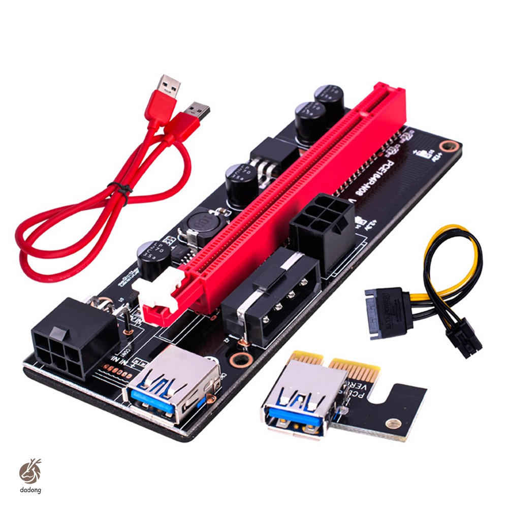 Card đồ họa nâng cấp PCIE 009S 16X cổng USB 3.0 chất lượng cao | BigBuy360 - bigbuy360.vn