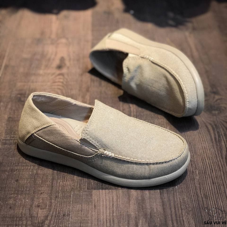 Cross Santa Cruz Deluxe slip on 2, chất liệu vải bố , đế chống trơn trượt, size 40 đến 43