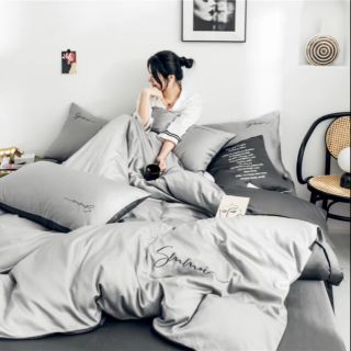 Trọn bôn chăn ga gối nhập khẩu lụa telcel sumoi