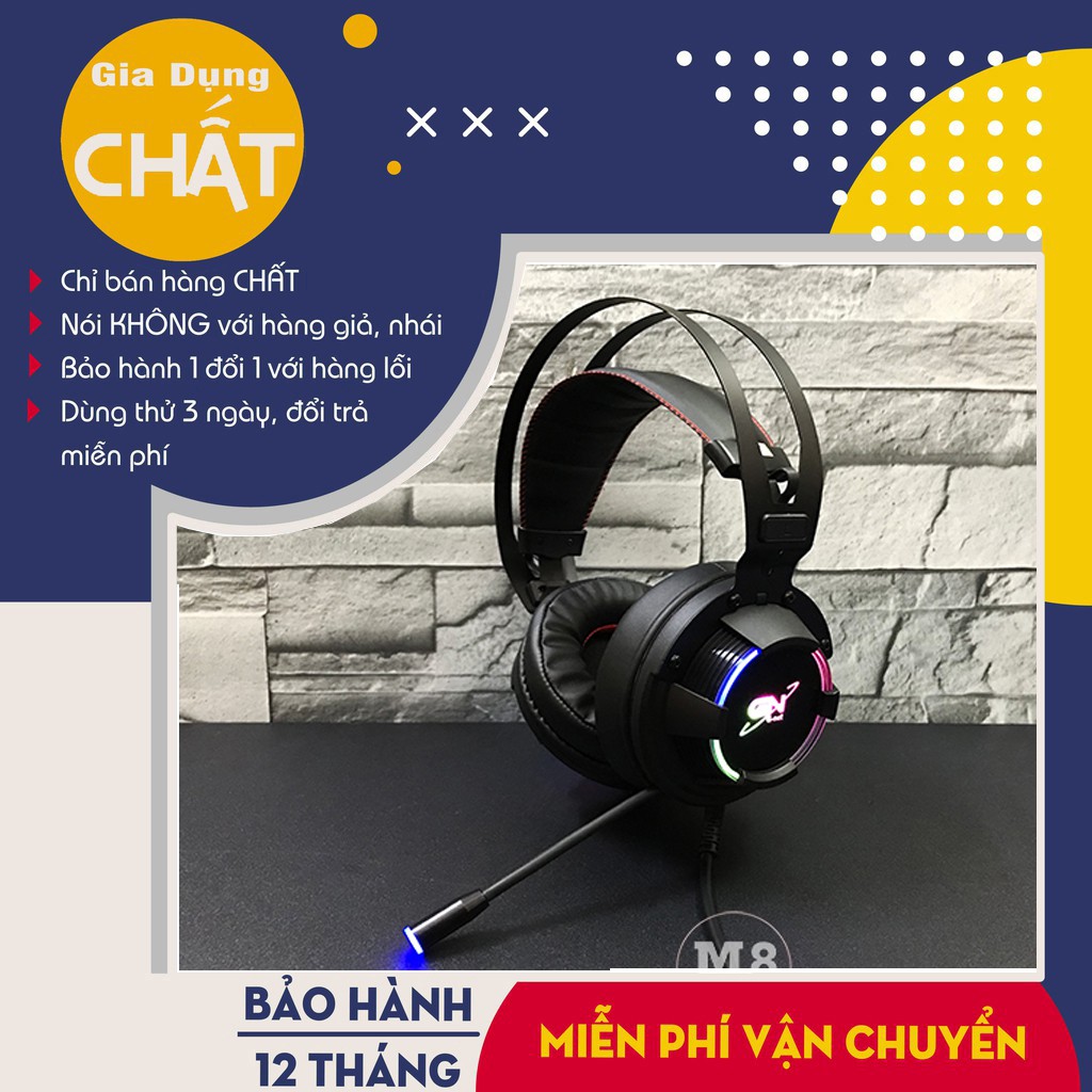 [Hàng Chính Hãng] Tai nghe Gaming Gnet GH268, Tai nghe Game Gnet GH268 - Bảo hành 24 tháng