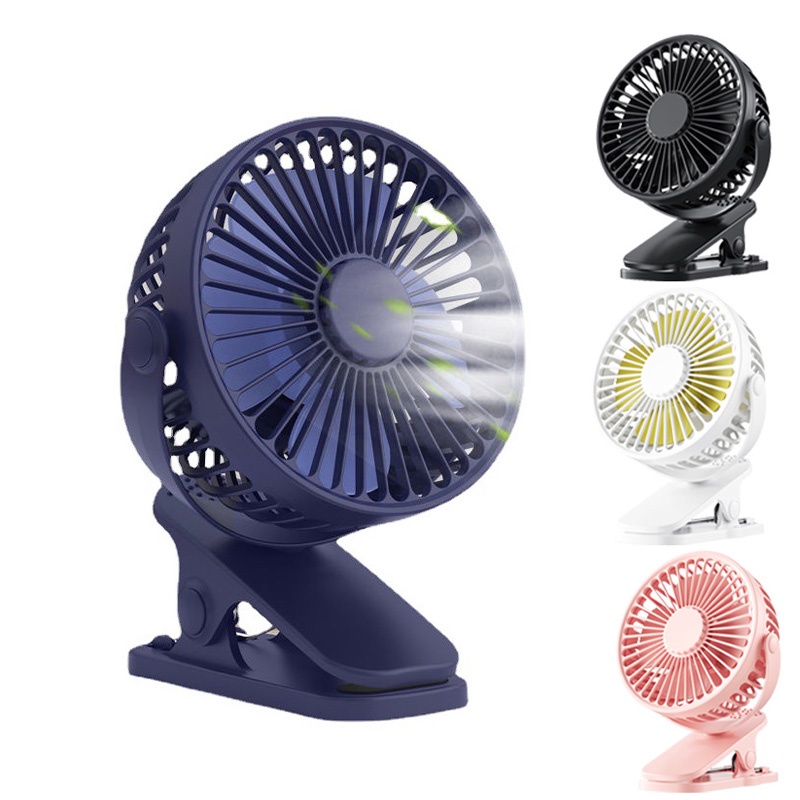 720° Quạt Mini 3 Tốc Độ Kèm Sạc Siêu Tốc Tiện Dụng Cho Gia Đình/ Văn Phòng