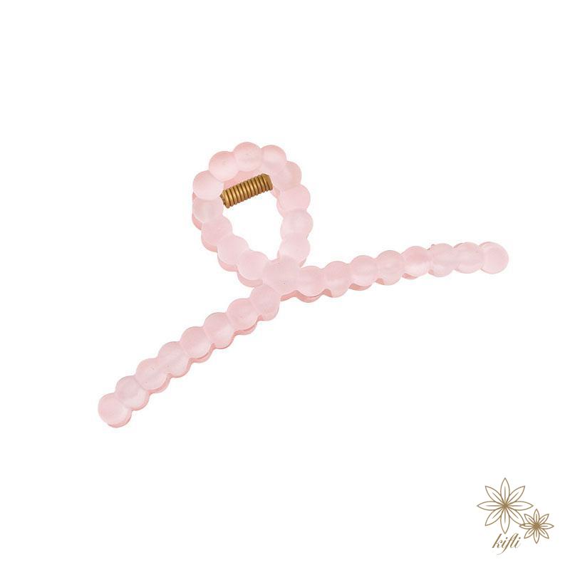 【kifli】Kẹp Tóc Trong Suốt Cỡ Lớn Phong Cách Hàn Quốc Nhiều Màu Sắc Tùy Chọn