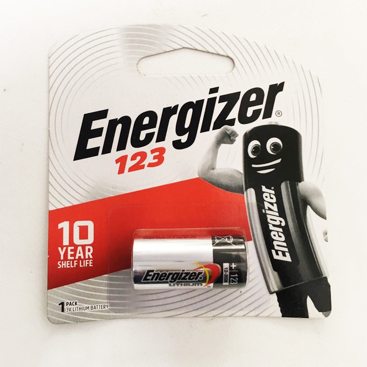 1 Vỉ Pin CR123,CR123A Energizer, Panasonic, Camelion Lithium Hàng Chính Hãng